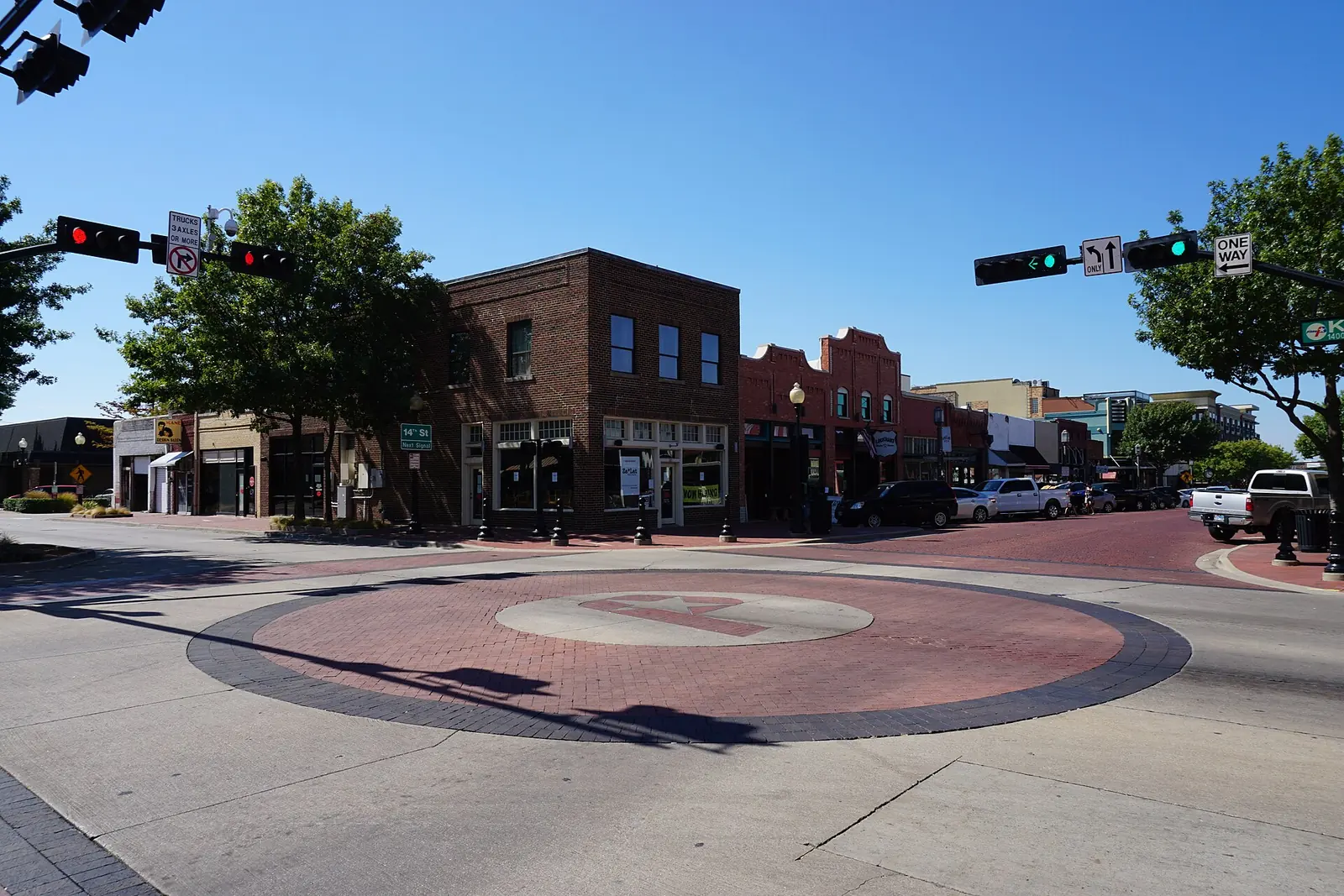 Historic downtown Plano, Texas