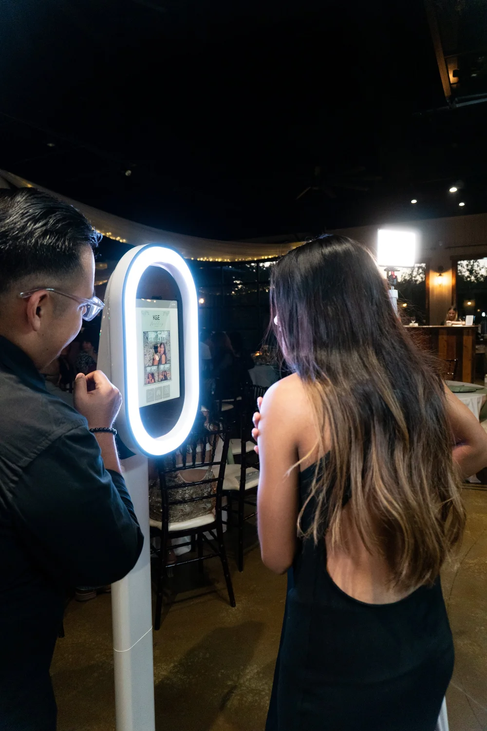 Dallas corporate photo booth guests