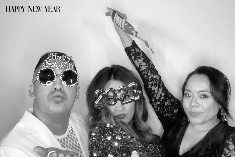New Year's Eve photo booth