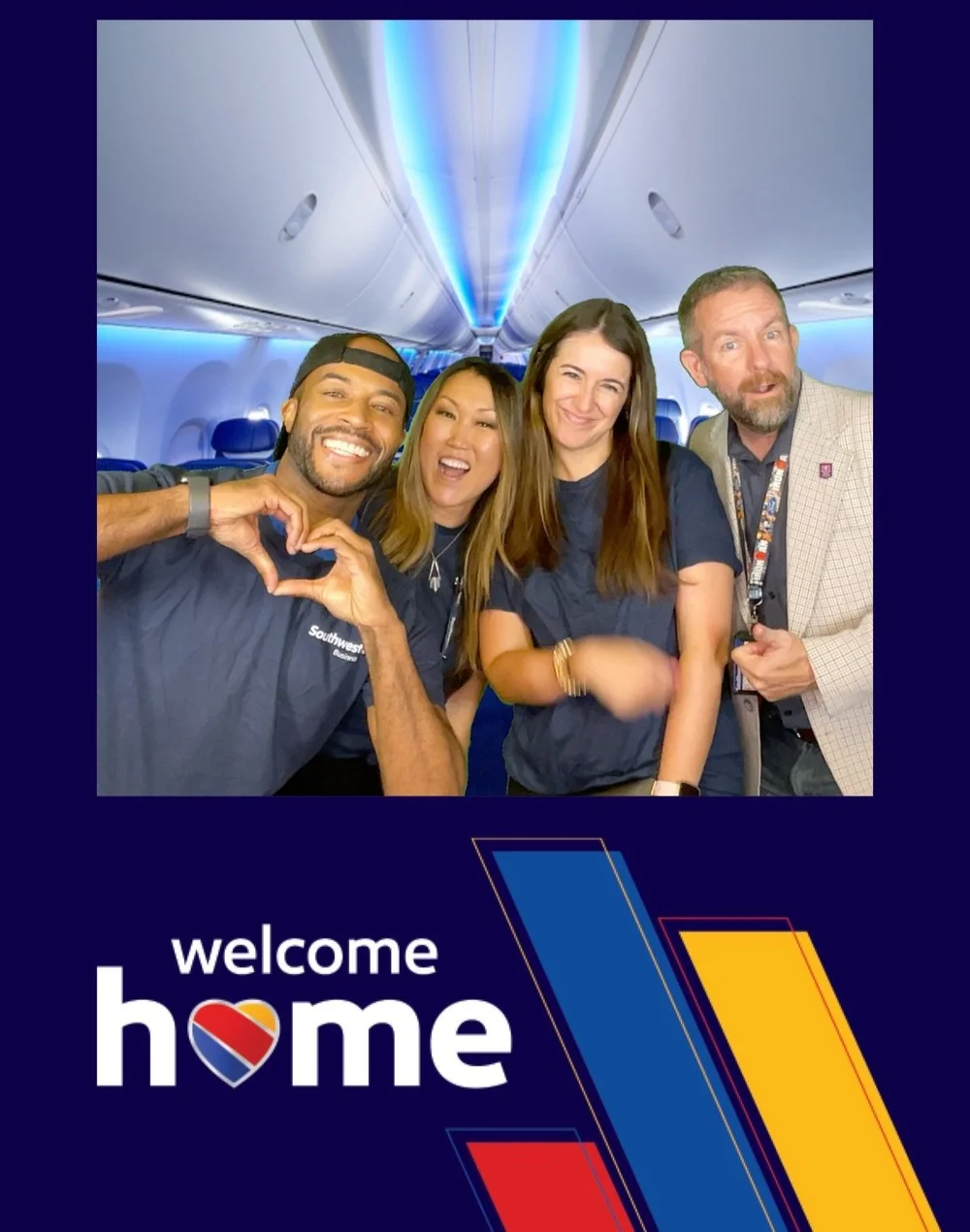 Southwest Airlines corporate photo booth